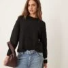 Gina Tricot Soft Knit Sweater In Black For Women -Curated Apparel Shop 207681039 1 black