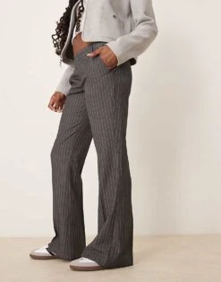 Gina Tricot Tailored Low Waist Relaxed Bootcut Trousers