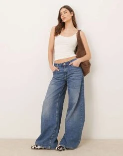 Gina Tricot Jersey Strappy Cami Top In Cream For Women -Curated Apparel Shop 207952689 4